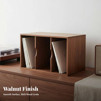 Vinyl Storage Box Stackable Cubes Versatile Use Magazines and Books for Library