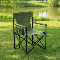 Folding Chair Portable Director Chair Quick Setup for
