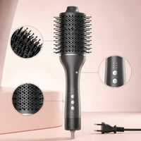 Hot Air Brush Fast-Dehydrating Blow Dryer Brush Straightening Dryer with Bristles for Home, Travel