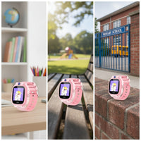 Smartwatch with Camera Multi-Function Touchscreen Smart Watch Smart Watch with Touch Screen Silicone Wearable Compact