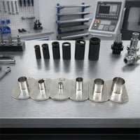 6 Pieces Simple Operation Pneumatic Pipe Removal Tool Kit Easy to Use Pneumatic Pipe Removing Tool Portable Wear-Resistant for Auto Repair, Workshop