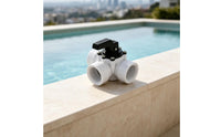 Pool Triple-Port Diverter Threaded Pool Diverter High-Movement Water Circulation