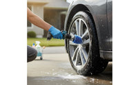 Professional Car Cleaning Kit with Drill Brushes Complete Drill Brush Set Soft Wheel Brush Portable for Garage