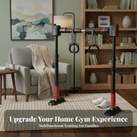 No-Screw Pull-up Bar Easy Installation No-Screw Chin up Bar Thickened Steel Tubes