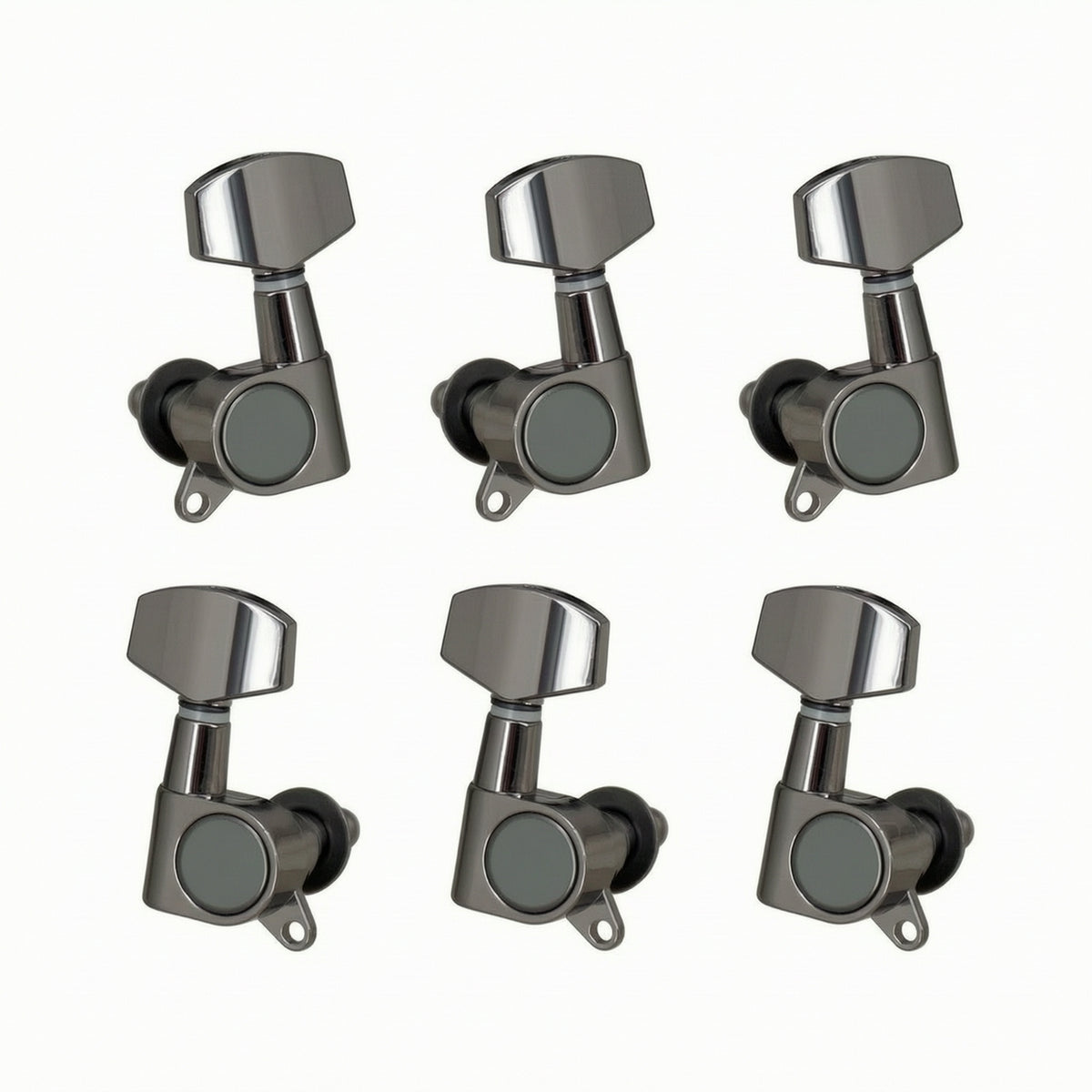 6 Pieces Enclosed Guitar Tuners Exact Guitar Machine Heads High-Quality