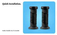 2 Pieces Children's Handle Grips Comfortable Junior Bike Handlebar Grips Ergonomic Design for Young Children