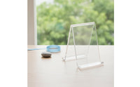 Folding A-Shaped Display Stand Thick Base Double-Sided Display Stand Stable Double-Sided Sign Holder Sturdy for Retailers