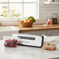 Single-Press Operation Wet Dry Food Vacuum Packer Strong Suction Vacuum Sealer Machine Detachable Design Automatic Food Sealer for Home