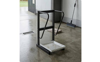 Steel Golf Bag Rack Rectangular Perforated Golf Rack Heavy-Duty for Home Use