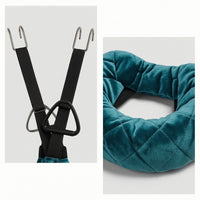 Hanging Neck Traction Harness with Hook Padded Neck Traction Strap Supportive Portable for Home