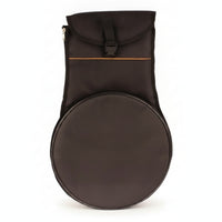 Practice Drum Pad Backpack Adjustable Shoulder Straps Music Accessory Drum Practice Bag Black