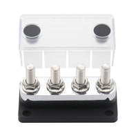 Bus Bar with Cover 12V Grounding Block 48V DC Hardware for RV