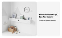 Nursery Book shelf No-Drill Installation cumulusShaped Book shelf Easy to Install