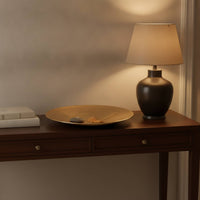Metal Tray Antique Golden Aluminum Tray Decorative for Shelf