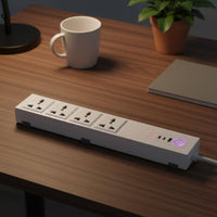 Strip Matter Compatible Strip with USB APP Control Outlet for Living Room, Kitchen