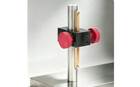 Precision Adjustment Manual Z Axis Stage Aluminum Alloy Rack and Pinion Stage Anodized Surface Vertical Lift Platform Easy to Install for Researchers, Experiment