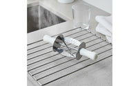 Croissant Cutter Food-Grade Stainless Steel Croissant Shaper Tool Triangle Pastry Cutter Double Handle Design for Bakery