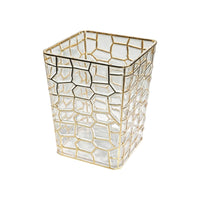 Embossed Garden Container Root Visibility Acrylic Flower Pot
