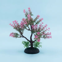 Plastic Aquarium Tree Natural Looking Aquatic Aquarium Landscape Decoration