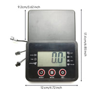 Stationary Bike Speedometer Compatible Stationary Bike Display with Phone Holder Replacement Console for Indoor Riding
