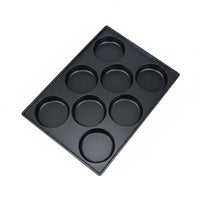 Professional Sausage Grill Plate Gas Cooktop Compatible 8-Slot Sausage Form