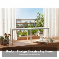 Narrow sill Rack Easy Assembly glazed openingsill Shelf Adjustable Length
