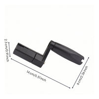 Guitar String Winder Compact Guitar Winder with Crank Handle Manual Instrument Accessory for Guitarists