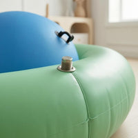 Ball-Shaped Rocker Grip Handles Inflatable Dome Rocker Dome Balance Toy Cushioned