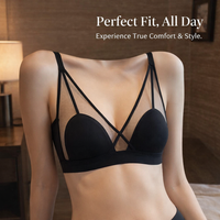 Lace Bralette Plus Size with Breathable Mesh for Everyday Wear, Minimizer Bra Without Underwire and Double Hook Closure, Supportive Design