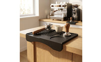 Silicone Pressing Mat with Raised Edges Food-Grade coffee Tamping Mat for Home Baristas