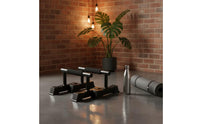 2 Pieces Upper-Body Press Stands Padded Grips Bodyweight Training Stands Screw-Fastened
