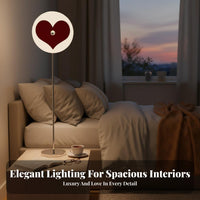USB Powered Heart Projection Lamp Creative Design Heart Light Caster Light Flameless Romantic Mood Light Aluminum Body for Young Adults, Event Planners, Anniversary, Date Night, Home Decor, Living Room