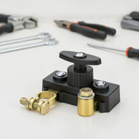 Car Battery Disconnect Switch 12V/24V Battery Disconnect Switch 100A Quick-Cutoff for Automotive