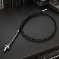 Flexible Motorcycle Cable with Spring DIY Throttle Cable Solderless Heavy Duty for DIYers, Garage