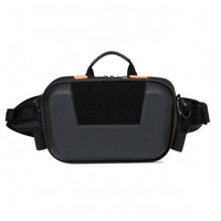 Wearable Hard-Shell Tackle Bag Zippered Waist Tackle Bag Long-Lasting Fishing Fanny Pack Lightweight for Anglers
