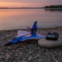 RC Airplane with Brushless Motor Waterproof Remote Control Airplane 6-Channel Model Plane for Hobbyists, Beginners, Lake, Pond