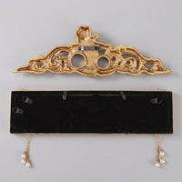 Vintage Photo Frame for Home Decoration with Ornate Baroque Design, Double Picture in Resin for Wall or Table Display