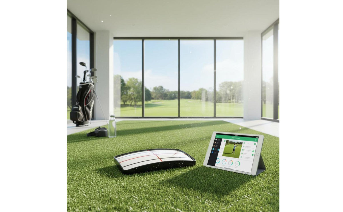 Golf Alignment Mirror Golf Setup Mirror Portable Posture Correction Training Aid for Beginners