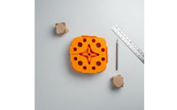 4 Pieces Quick Positioning Router Corner Radius Template Long-Lasting ABS Material Woodworking Corner Radius Jig Set Multiple Sizes Included Compact and Portable for Woodworkers, Carpenters
