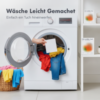Laundry Color Catcher Sheets for Mixed Washes - Prevent Dye Transfer and Protect Colors