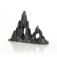 Resin Aquarium Mountain Ornament Natural-Looking Aquarium Rockery Resin Rockery Realistic Mountain Ornament Stone-Like