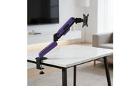 Adjustable Display Stand Space Saving Adjustable Display Desk Mount Cable Management Mounting Standard Desk Clamp Stand Gaming Enthusiasts