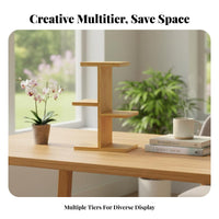 Tiered Plant Stand Multitier Design Mini Tiered Pot server storageSaving