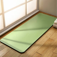 Non-Slip Exercise Mat with Carrying Strap and Bag Water-Absorbing Exercise Mat with Carry Bag Portable Cushioned for Yogis, Fitness Enthusiasts, Home Workouts, Stretching
