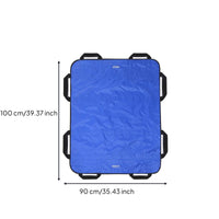 Bed Positioning Pad with Handles Sturdy Patient Transfer Sheet Reinforced