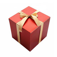 Empty Gift Box decorative item Reusable business Decoration With Ribbon for Grand Opening