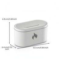 Cool Mist Essential Oil Dispenser with LED Light Quiet Tabletop Humidifier Continuous Appliance Intermittent for Nightstand, Bedroom