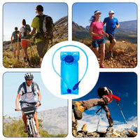 Large Opening Sports Water Bag with Straw Leak-Proof Design Hydration Bladder Sip Valve Outdoor Gear Lightweight for Cyclists, Cycling
