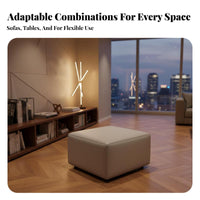 Modern Design L-Shaped Sectional with Coffee Table Minimalist design L-Shaped Sofa Set Configurable Layout Office Furniture Sturdy framework for Interior Designers, Business Owners, Homeowners, Reception Area, Waiting Room, Lobby