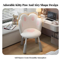 Height Adjustable Armless Rolling Chair 360-Degree rotate Household Seating Ergonomic backrestrest Office Furniture Minimalist and design for Students, Teenagers, Adults, Bedroom, Dorm Room, Study